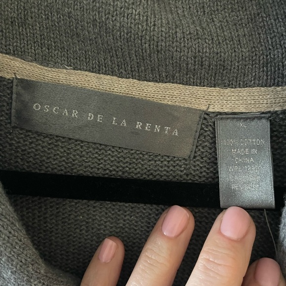 Oscar de la Renta sweater • NWT • Mens XL - Picture 4 of 7